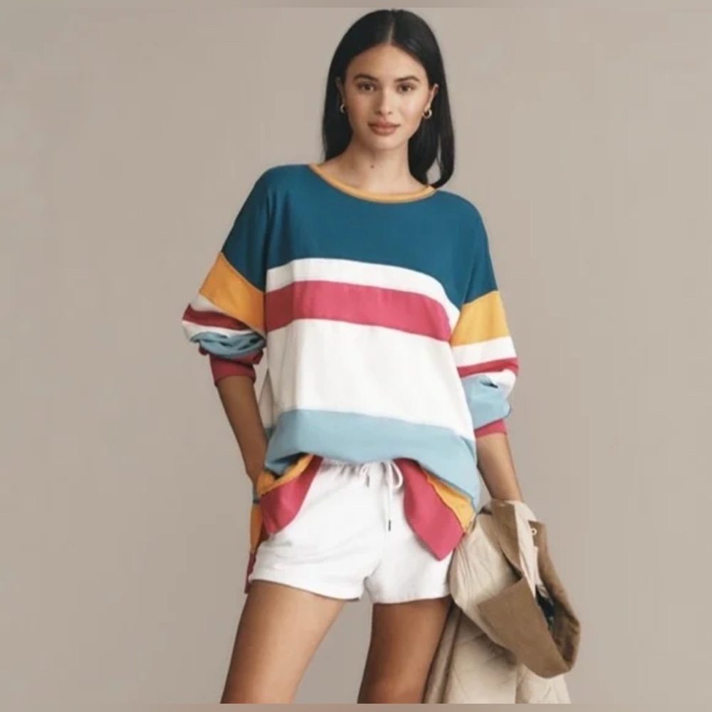 Pilcro Multicolor Long Sleeve Tee NWT